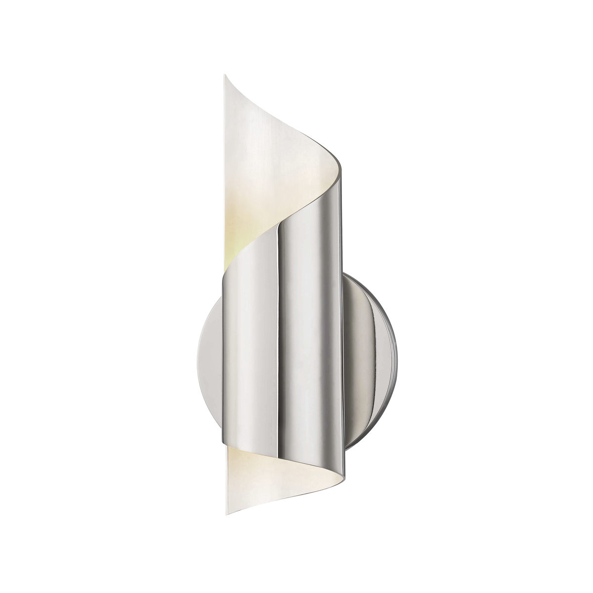 Evie 1 Light Wall Sconce-Mitzi-HVL-H161101-PN-Outdoor Wall SconcesPolished Nickel-3-France and Son