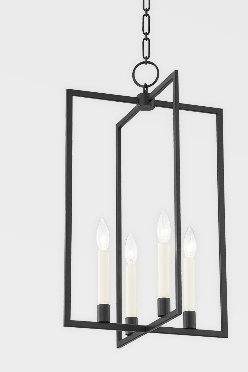 Middleborough 4 Light Small Pendant-Hudson Valley-HVL-MDS420-AI-PendantsAged Iron-2-France and Son