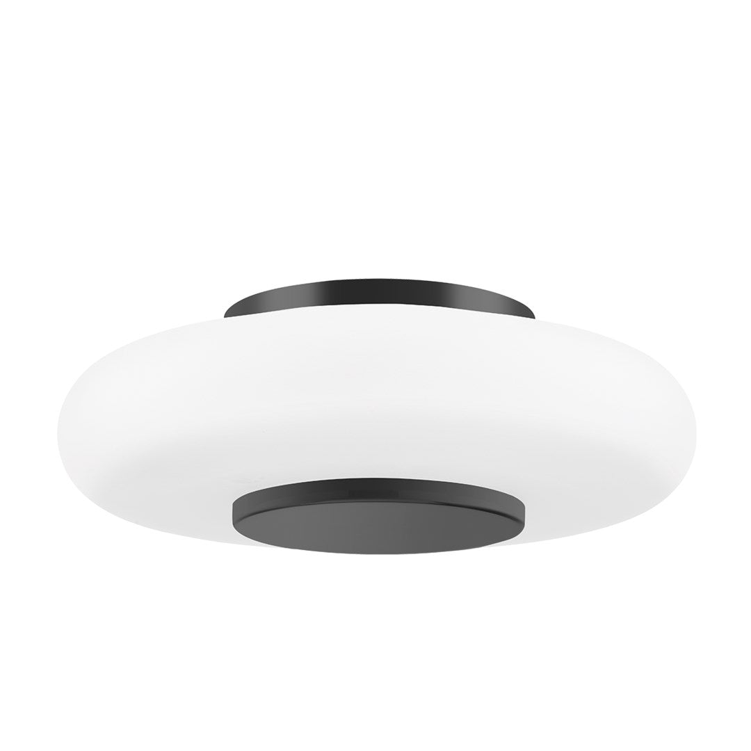 Blyford 1 Light Flush Mount-Hudson Valley-HVL-PI1896501-BLNK-Flush MountsNickel-4-France and Son