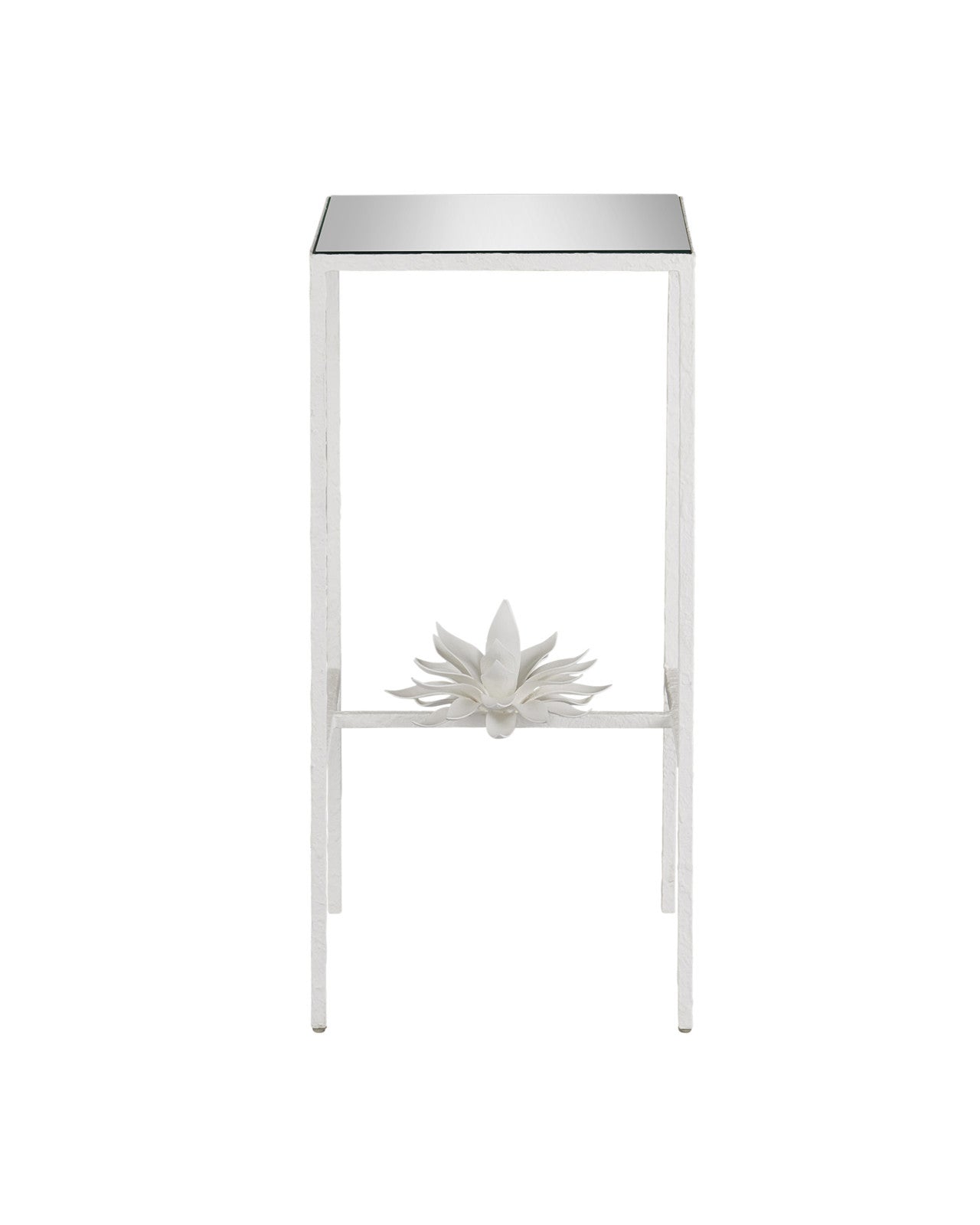 Sisalana White Accent Table