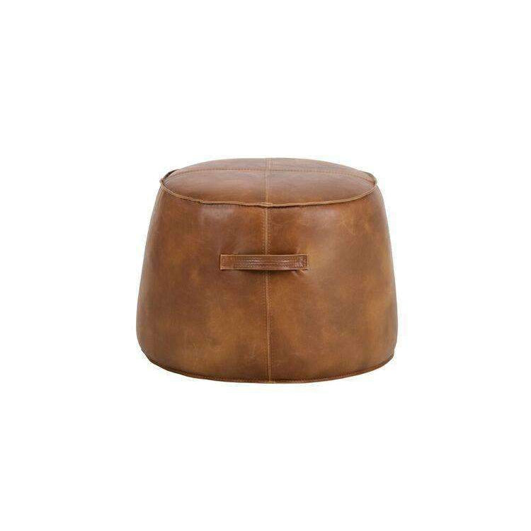 Mitchell Ottoman-Sunpan-SUNPAN-102834-Stools & OttomansTan-3-France and Son