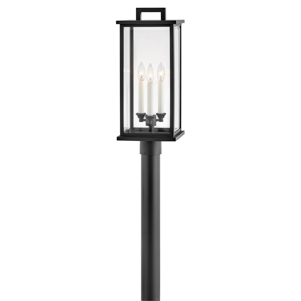 Weymouth Large Post Top or Pier Mount Lantern-Hinkley Lighting-HINKLEY-20011BK-lanternsBlack-1-France and Son