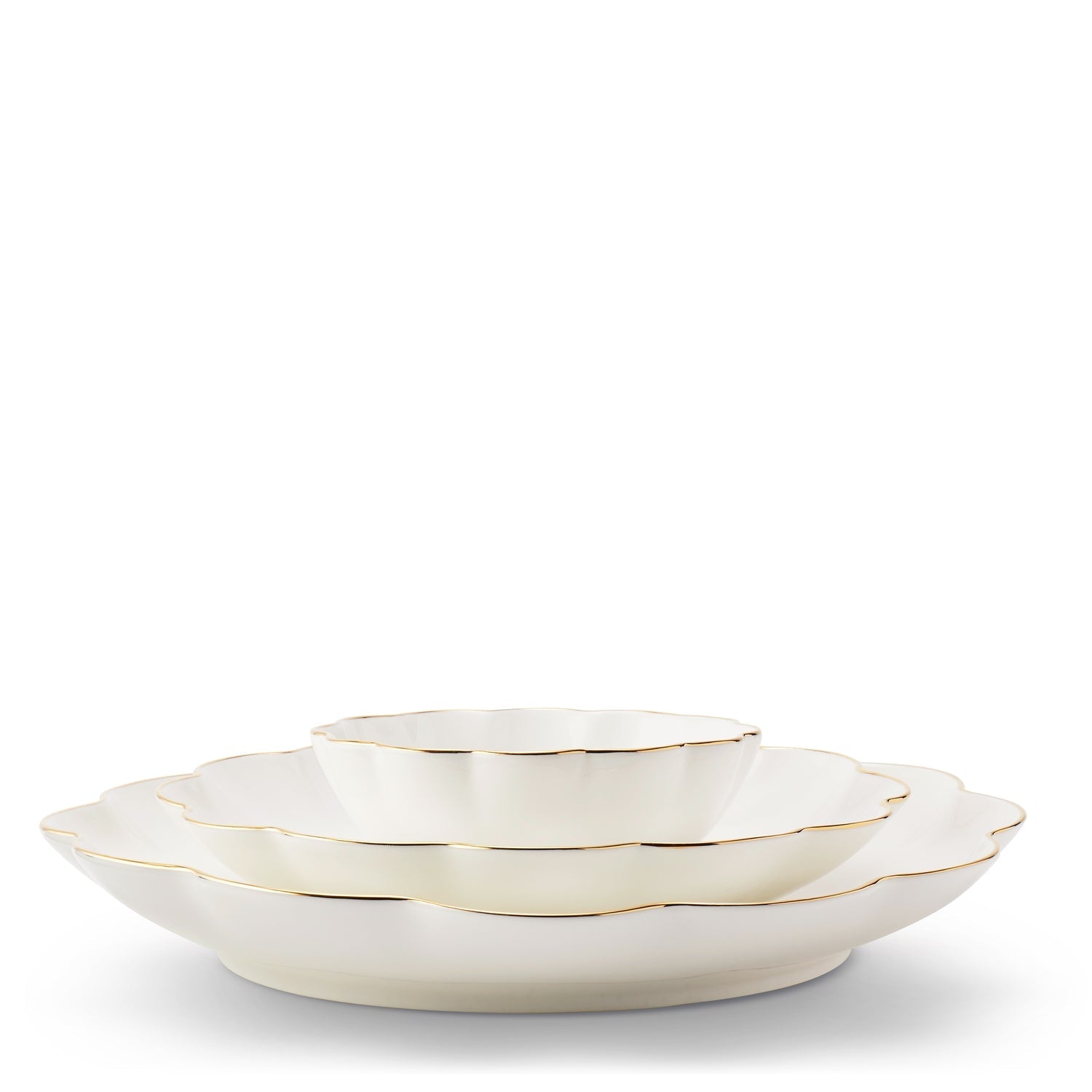 Scalloped Nesting Dish, Set Of 3 - image 3