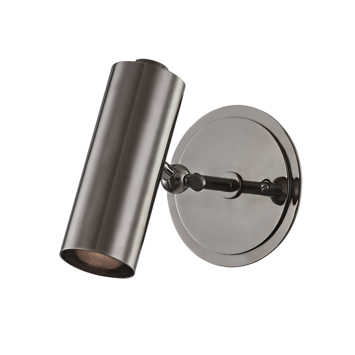 Bushwick 1 Light Wall Sconce-Hudson Valley-HVL-9151-BLNK-Outdoor Wall SconcesBlack Nickel-3-France and Son