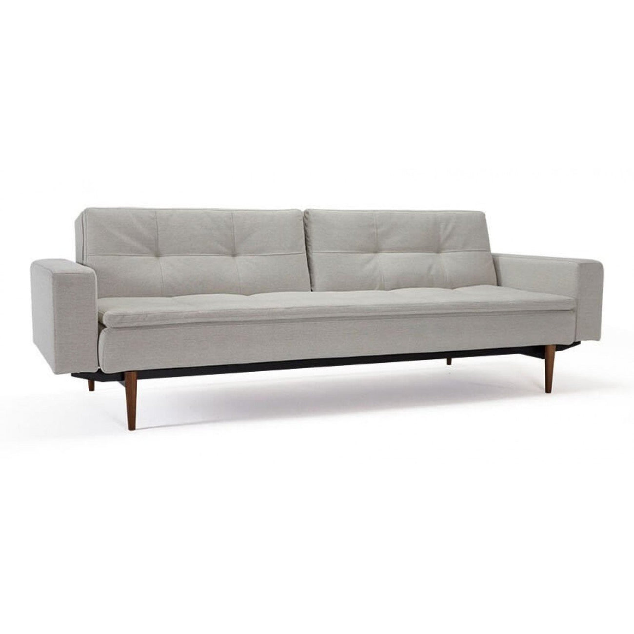 Dublexo Deluxe Sofa W/Arms,DARK WOOD-Innovation Living-INNO-94-741050020527-10-3-SofasMixed Dance Natural-1-France and Son