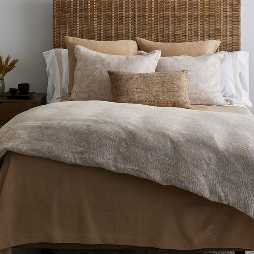 Great Hall Coverlet Set-Ann Gish-ANNGISH-YSETCOGHK-AQU-BeddingAqua-King-4-France and Son