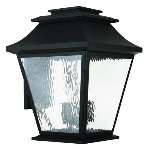 Hathaway - 5 Light Outdoor Wall Lantern-Livex Lighting-LIVEX-20245-04-Outdoor Post Lanterns-1-France and Son