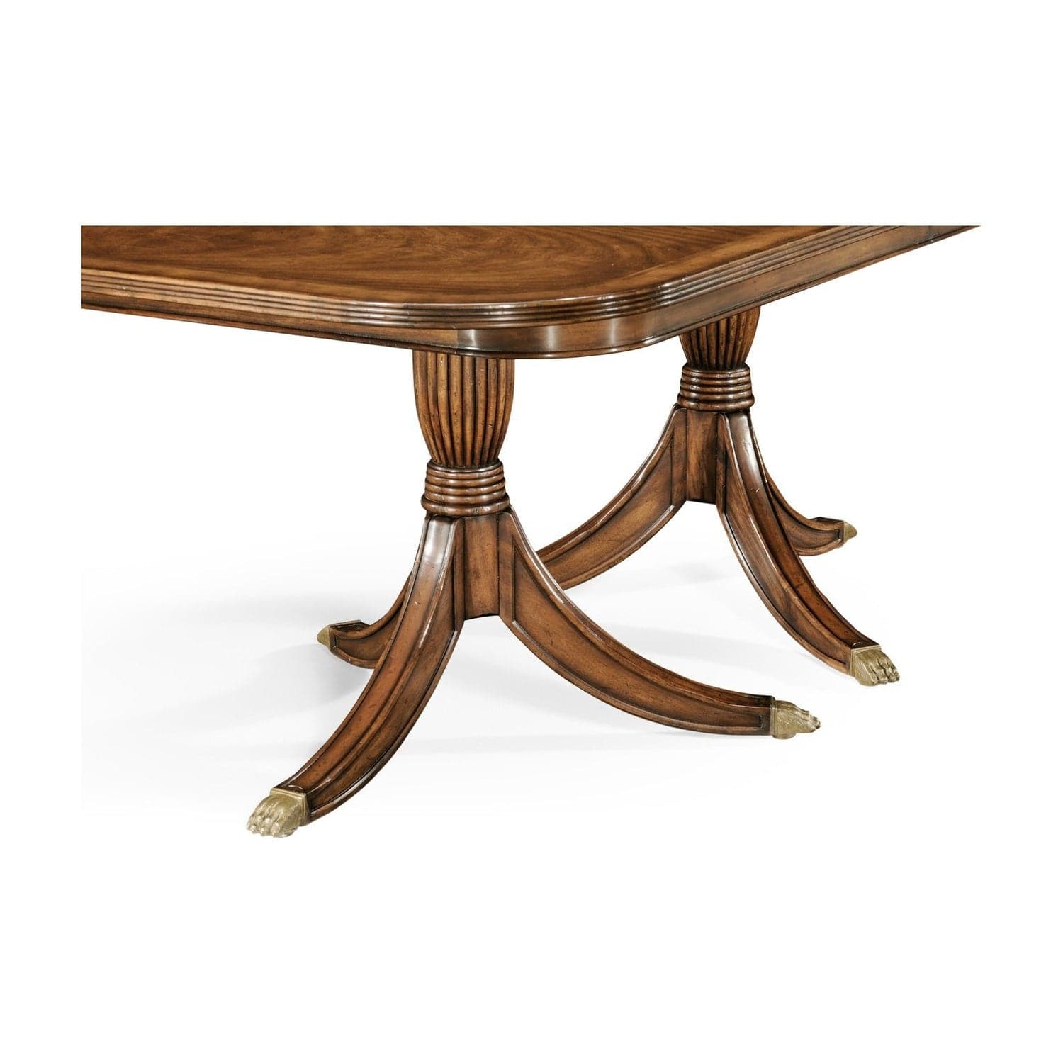 88" Regency Extending Dining Table-Jonathan Charles-JCHARLES-492865-88L-MAH-Dining TablesMahogany-4-France and Son