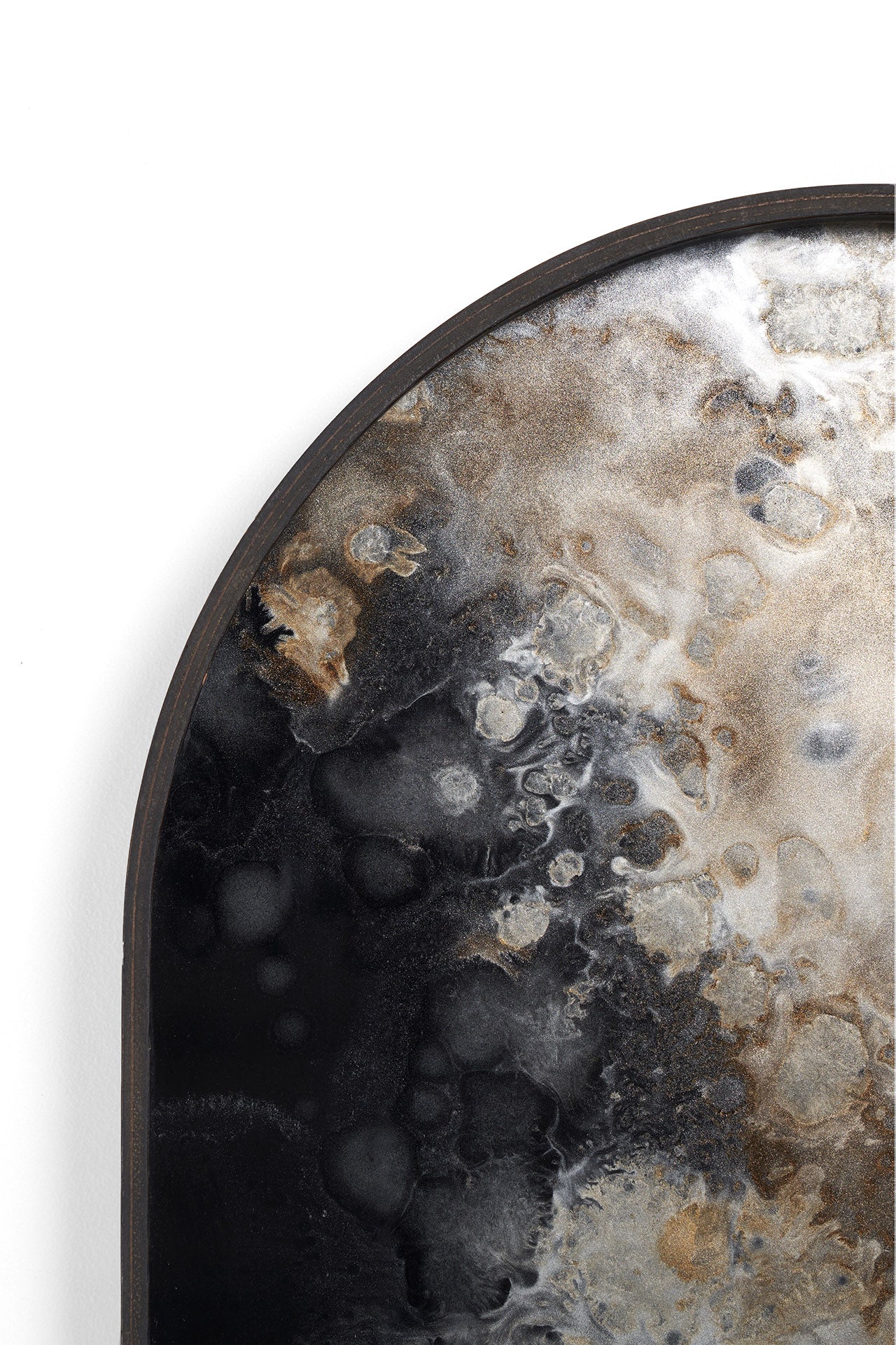 Organic Glass Tray - Black