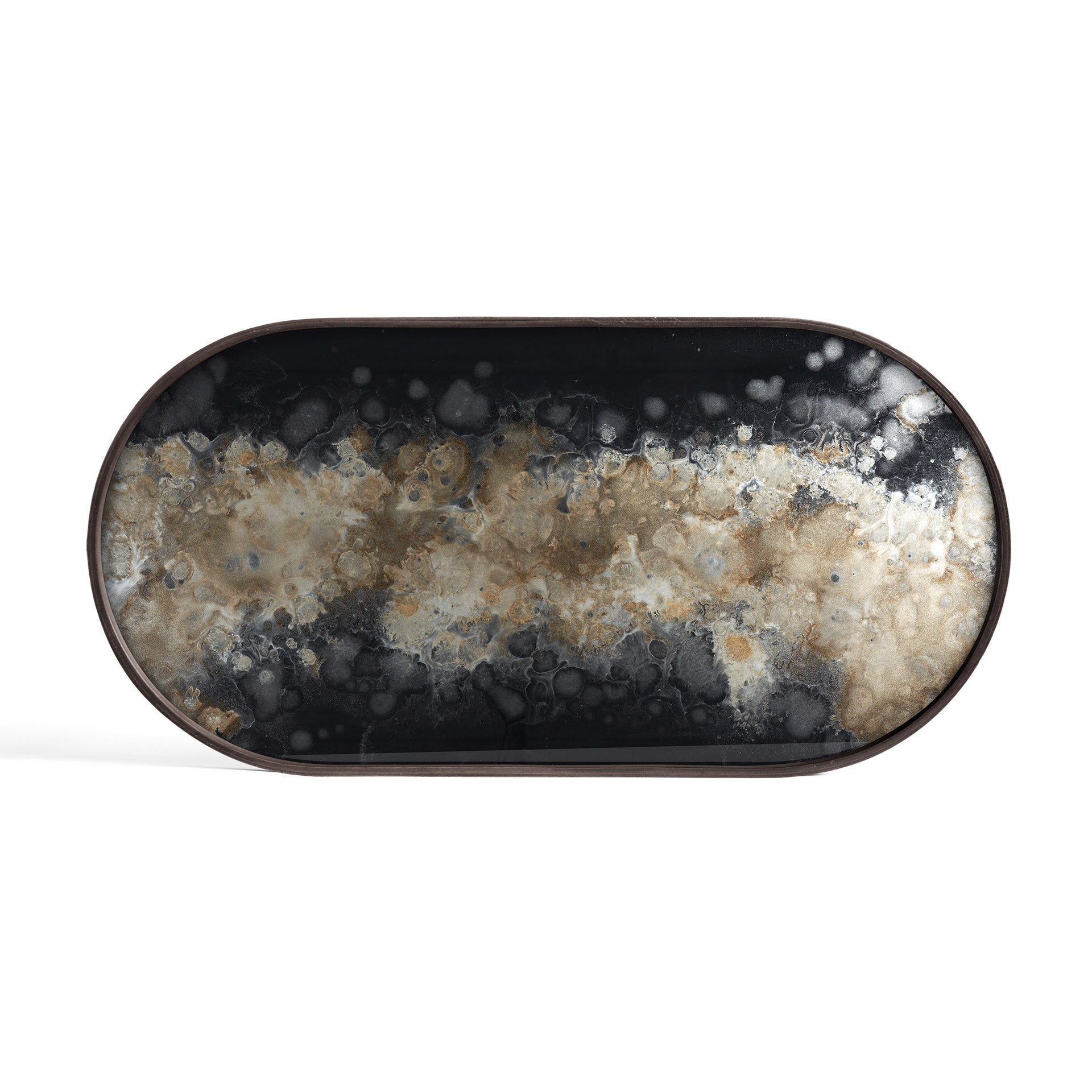 Organic Glass Tray - Black