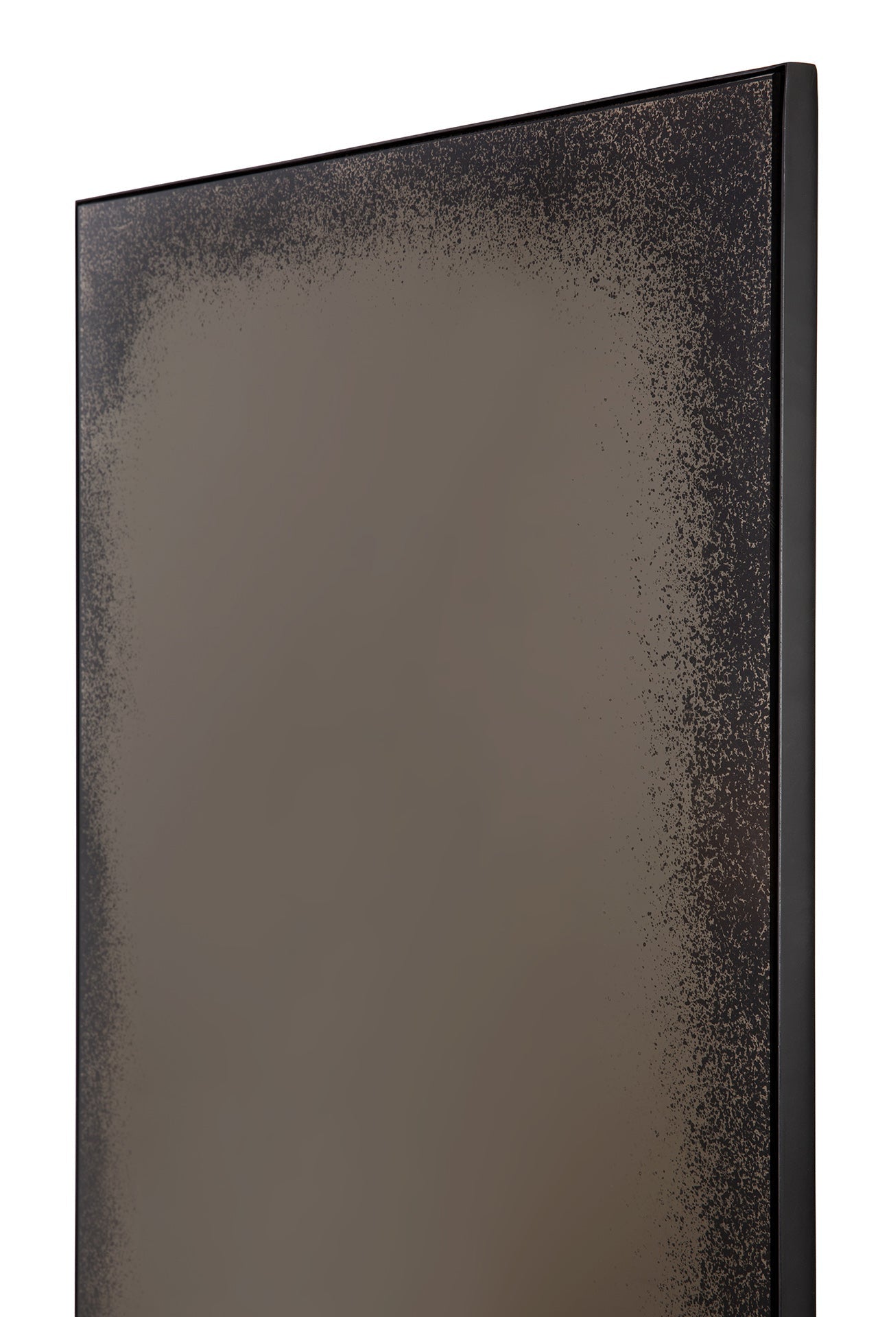 Aged Floor Mirror - Bronze