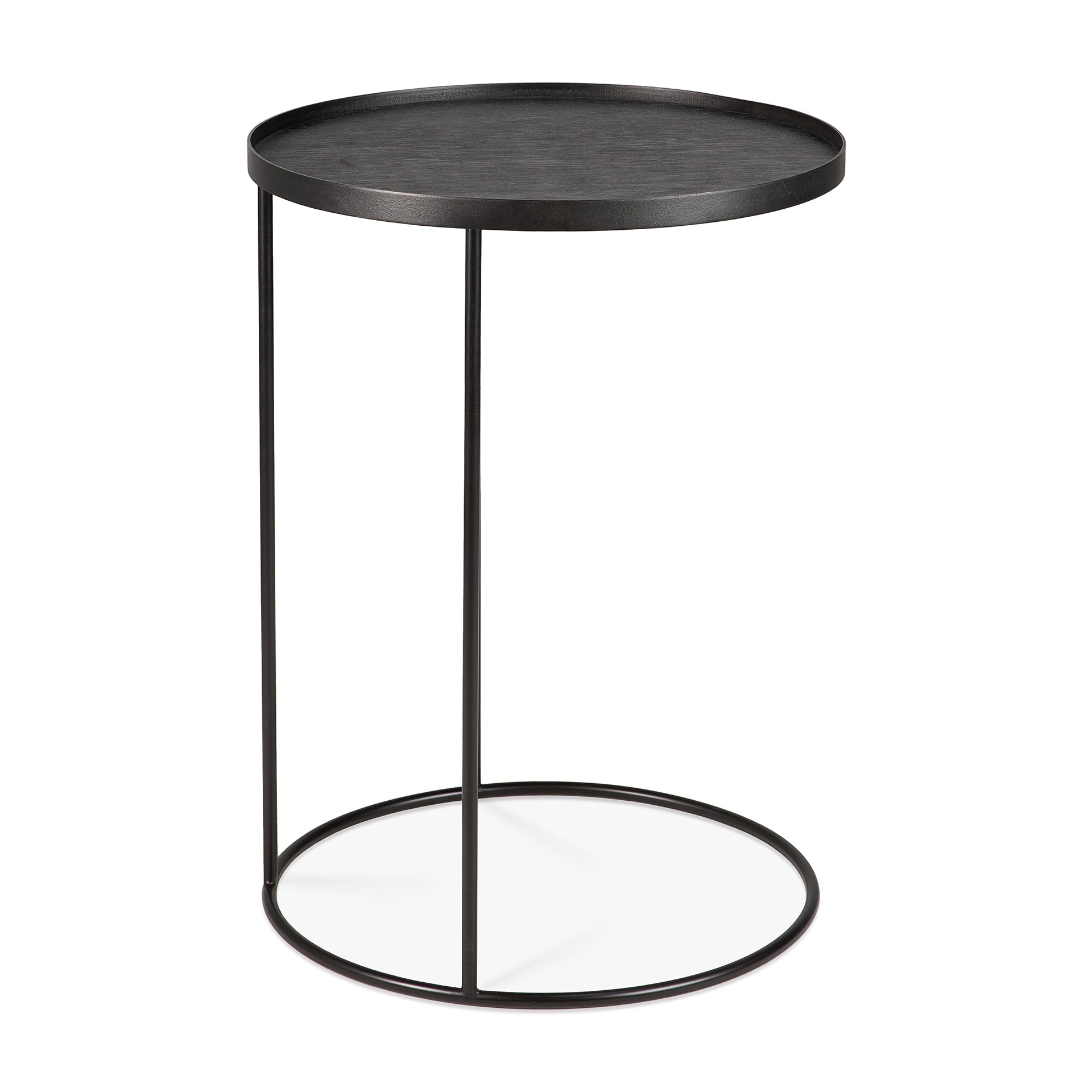 Tray Side Table - Black