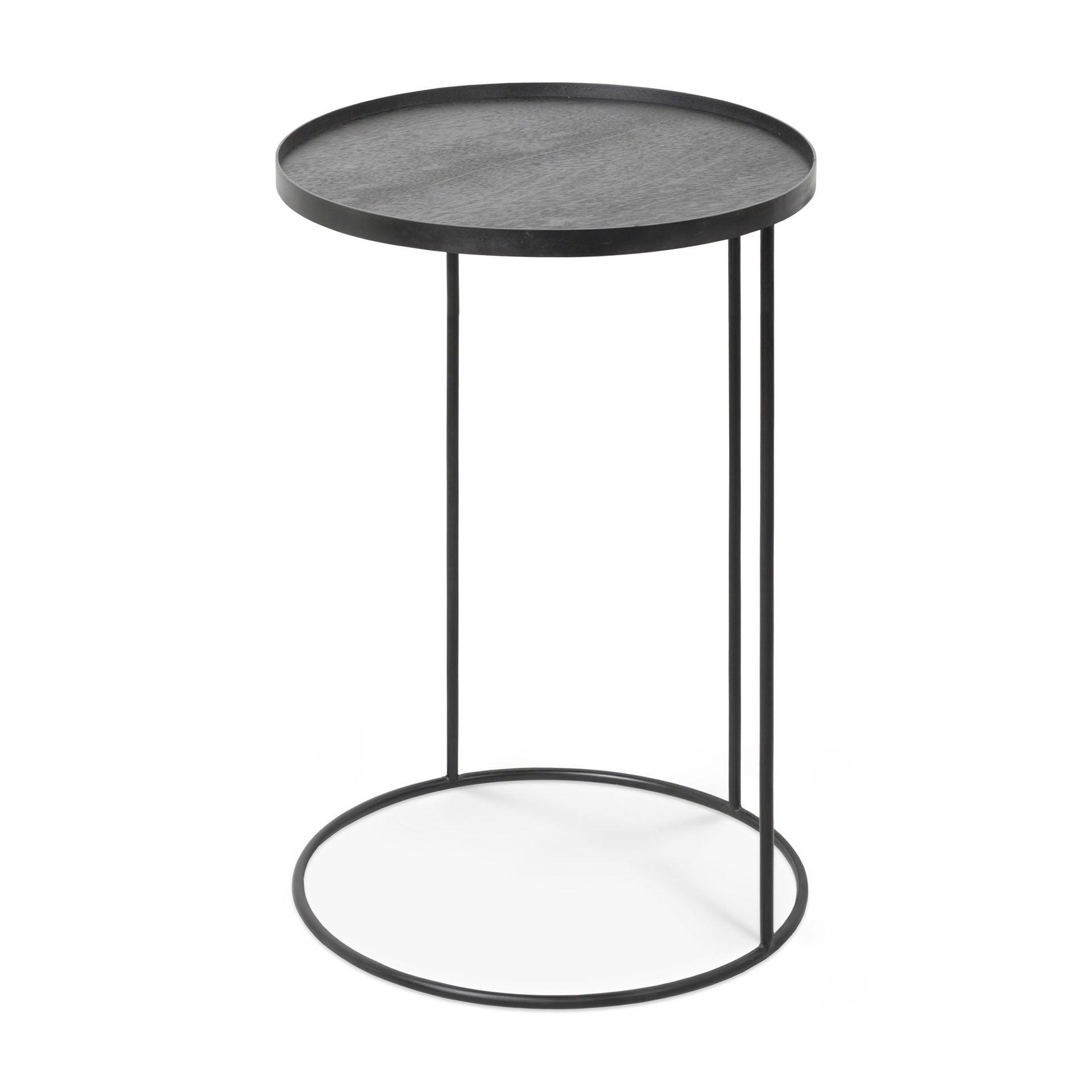 Tray Side Table - Black