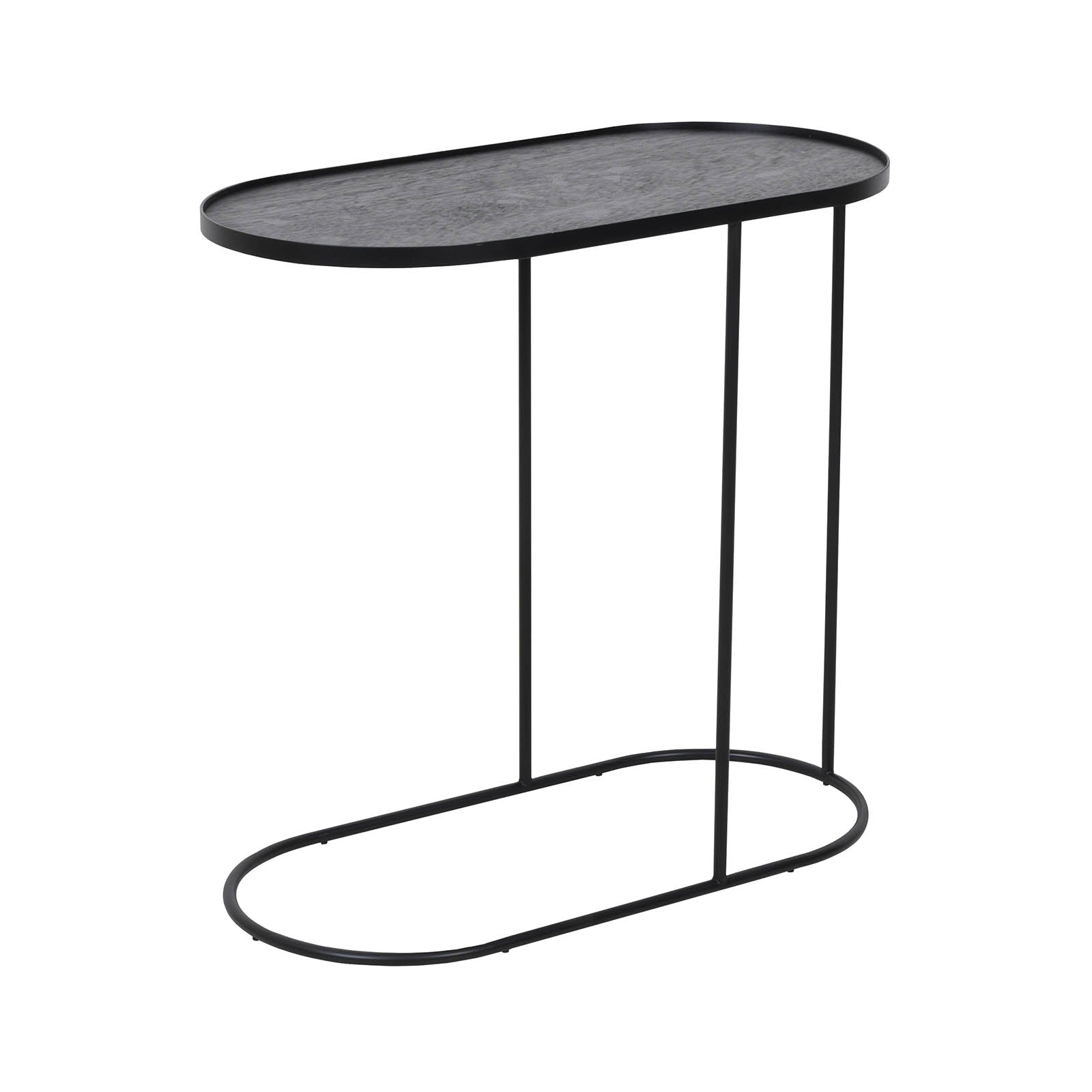 Tray Side Table - Black