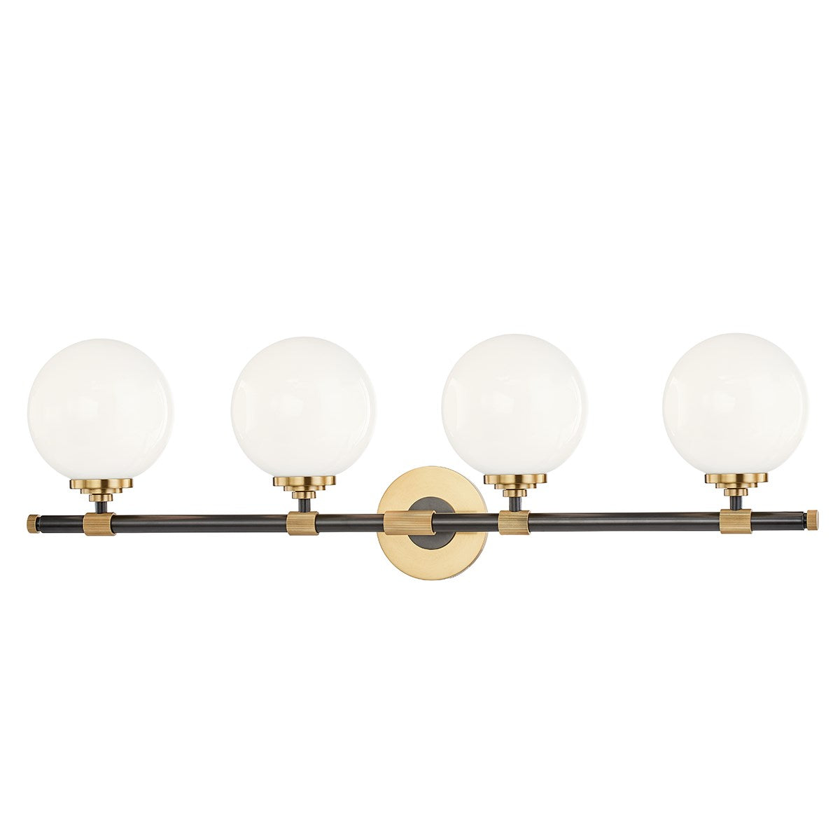 Bowery Tetrad Bath Vanity-Hudson Valley-HVL-3704-AOB-Wall LightingAged Old Bronze-1-France and Son