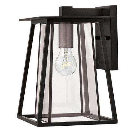 Outdoor Walker Wall Sconce-Hinkley Lighting-HINKLEY-2100BK-Outdoor Lighting-1-France and Son