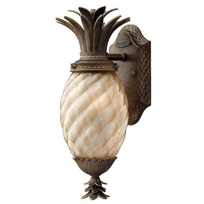 Outdoor Plantation Wall Sconce-Hinkley Lighting-HINKLEY-2126PZ-Outdoor Lighting-1-France and Son