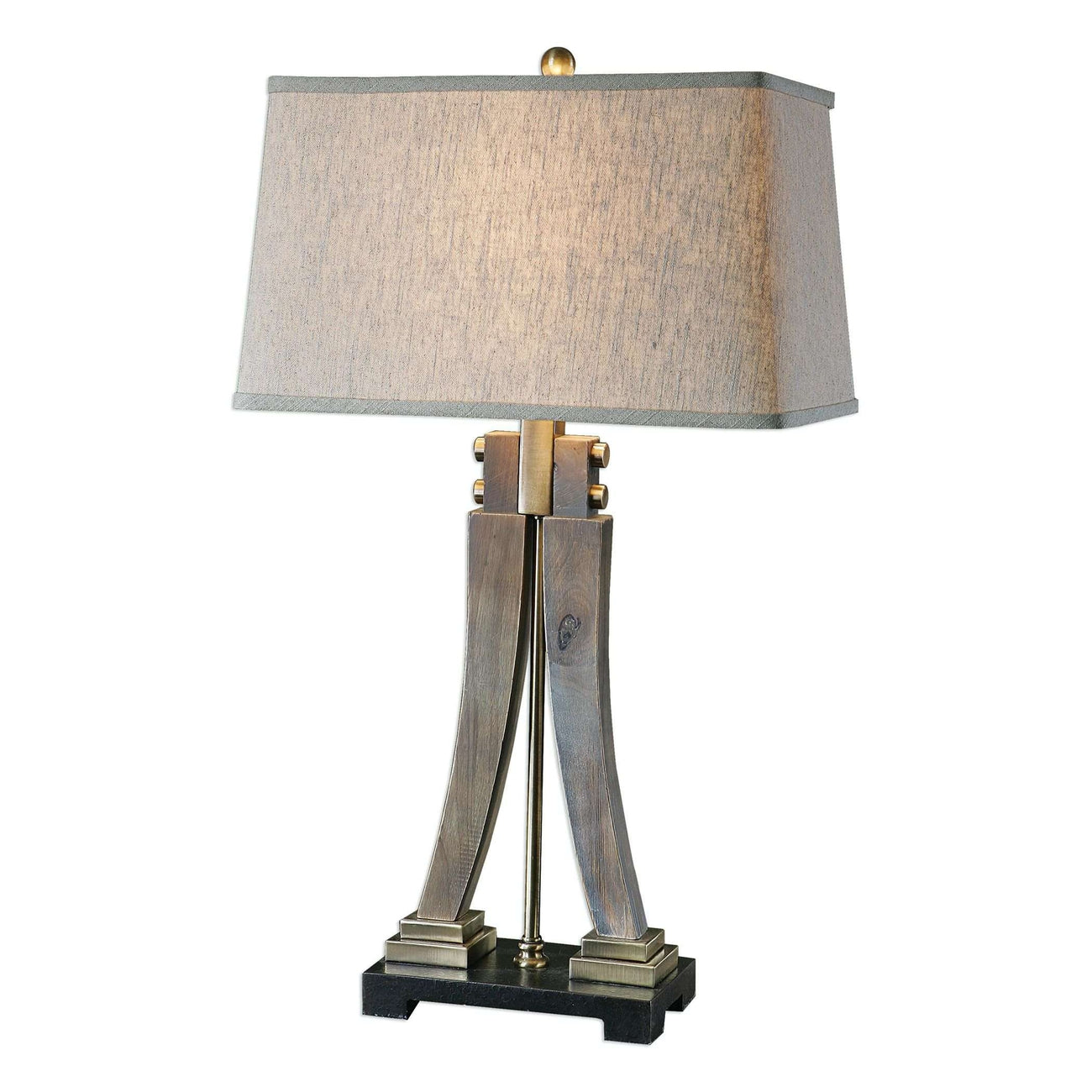Yerevan Wood Leg Lamp-Uttermost-UTTM-27220-Table Lamps-1-France and Son
