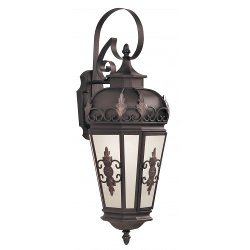 Berkshire 1 Light Outdoor Wall Lantern-Livex Lighting-LIVEX-2193-07-Outdoor Wall Sconces-1-France and Son