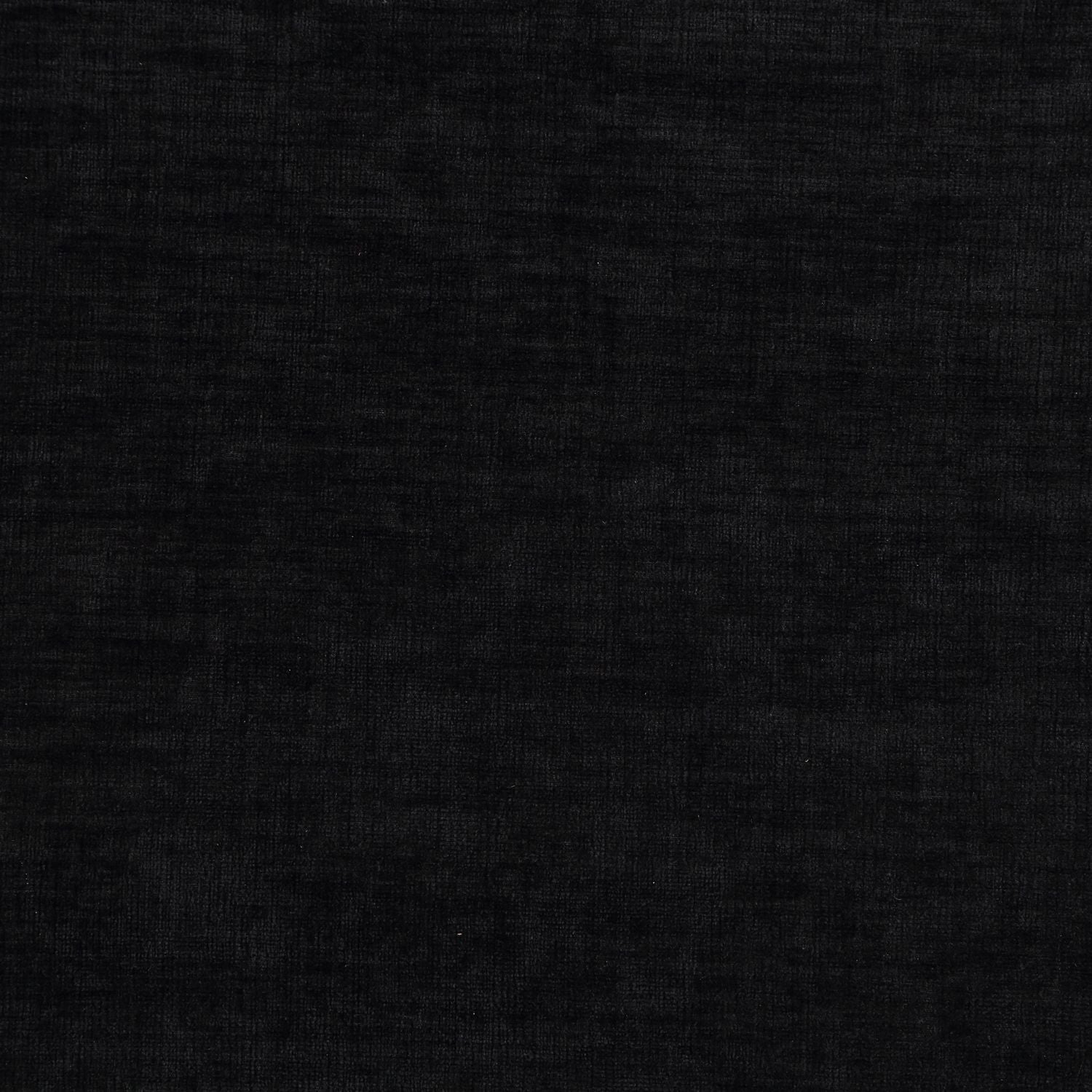 Arlington Chenille Fabric Upholstered Bench — Black / Natural