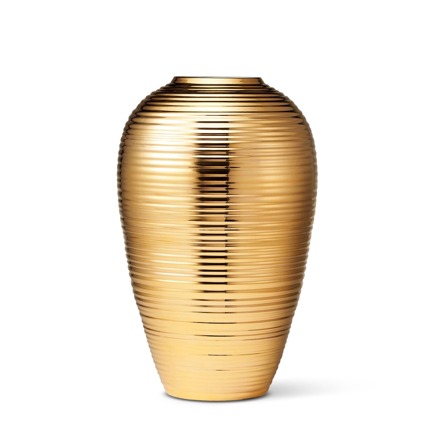 Ribbed Calinda Tapered Vase