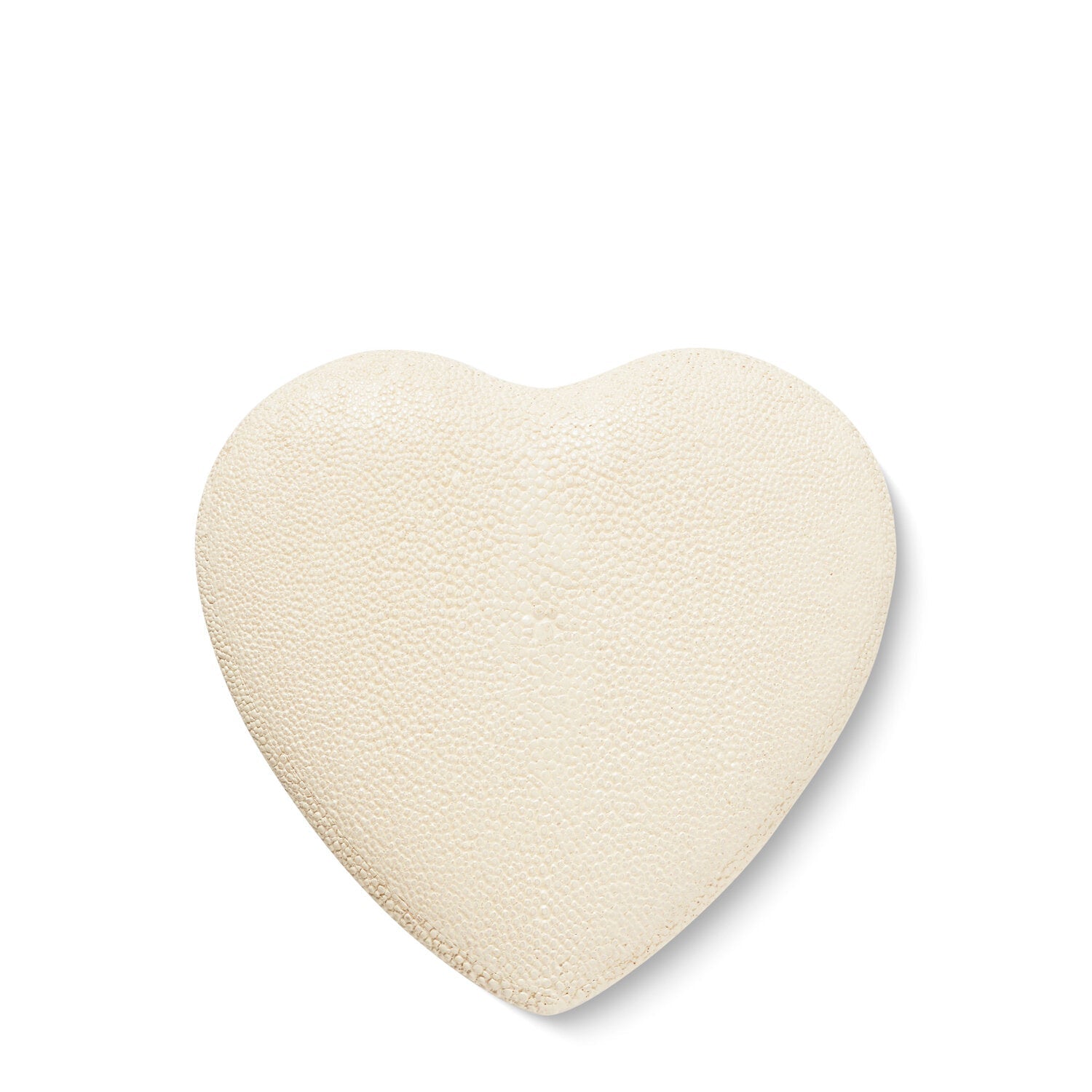 Shagreen Heart Hand Mirror - image 3