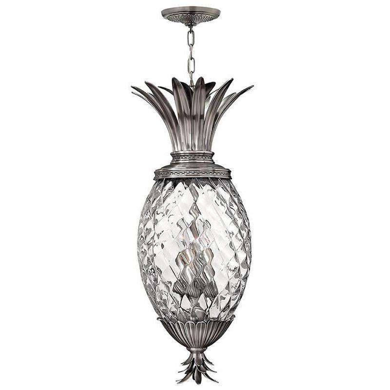 Foyer Plantation-Hinkley Lighting-HINKLEY-2222PL-PendantsPolished Antique Nickel-2-France and Son