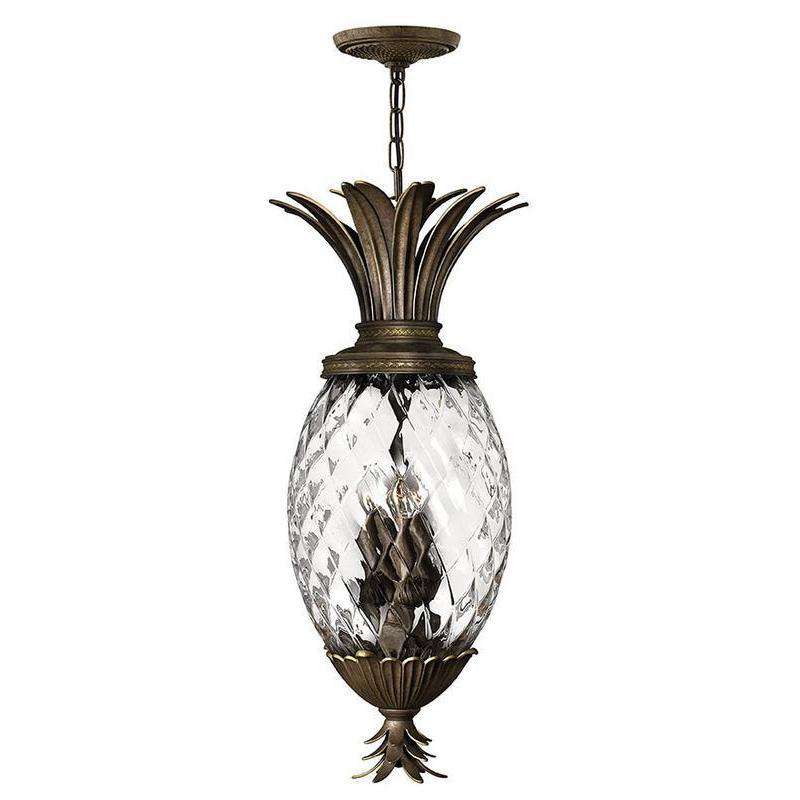 Foyer Plantation Pearl Bronze-Hinkley Lighting-HINKLEY-2222PZ-Pendants-1-France and Son