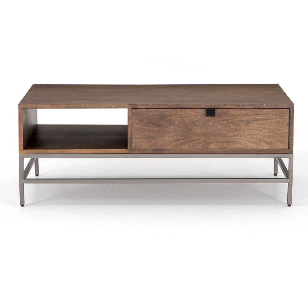 Trey Coffee Table-Four Hands-FH-223051-001-Coffee TablesAuburn Poplar-Black-3-France and Son