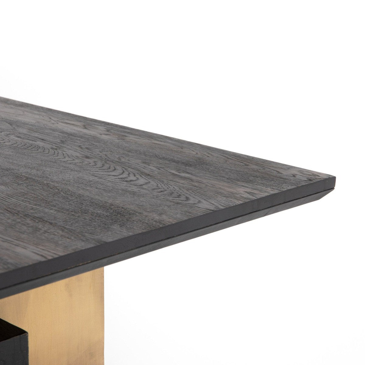 Brennan Dining Table - Worn Black