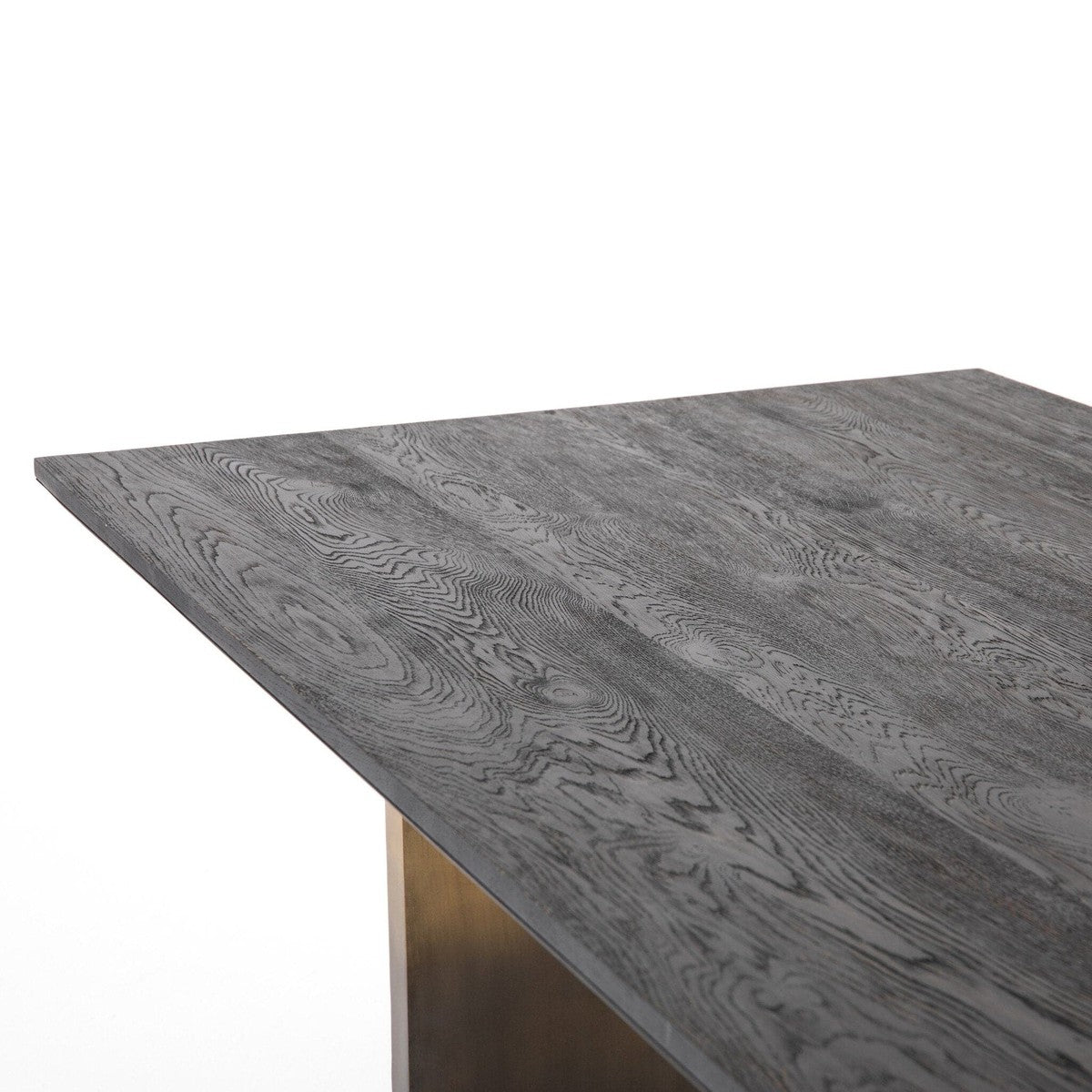 Brennan Dining Table - Worn Black