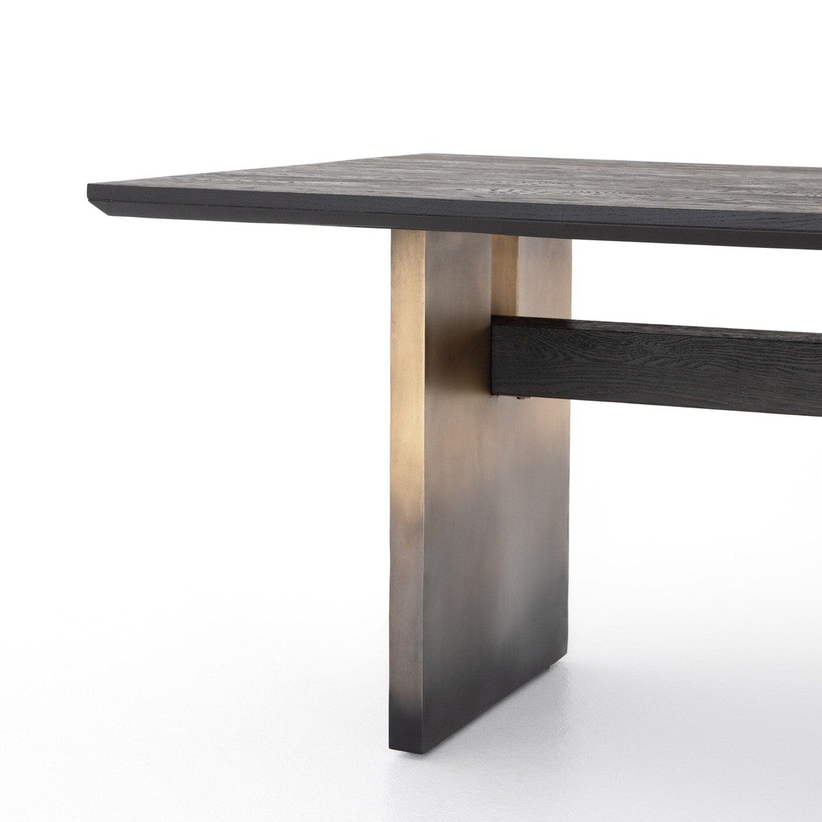 Brennan Dining Table - Worn Black