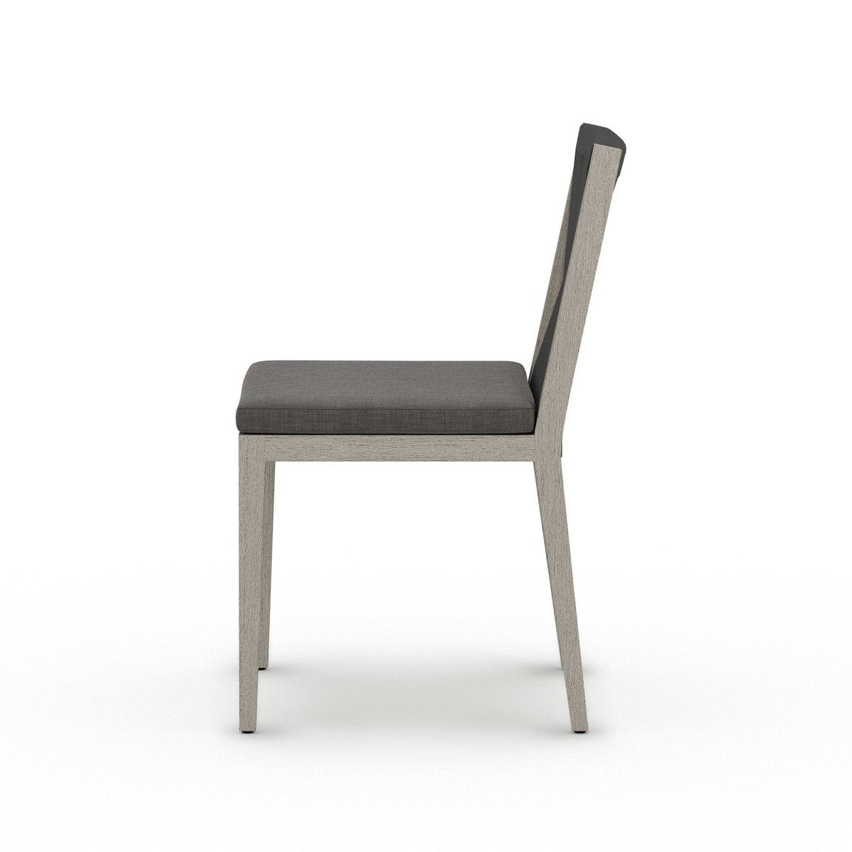 Sherwood Outdoor Dining Chair, Weathered Grey - Venao Charcoal