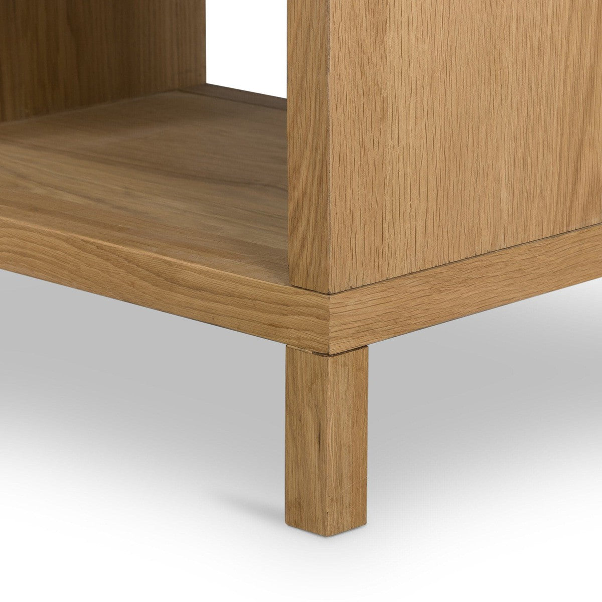 Allegra Nightstand - Honey Oak Veneer