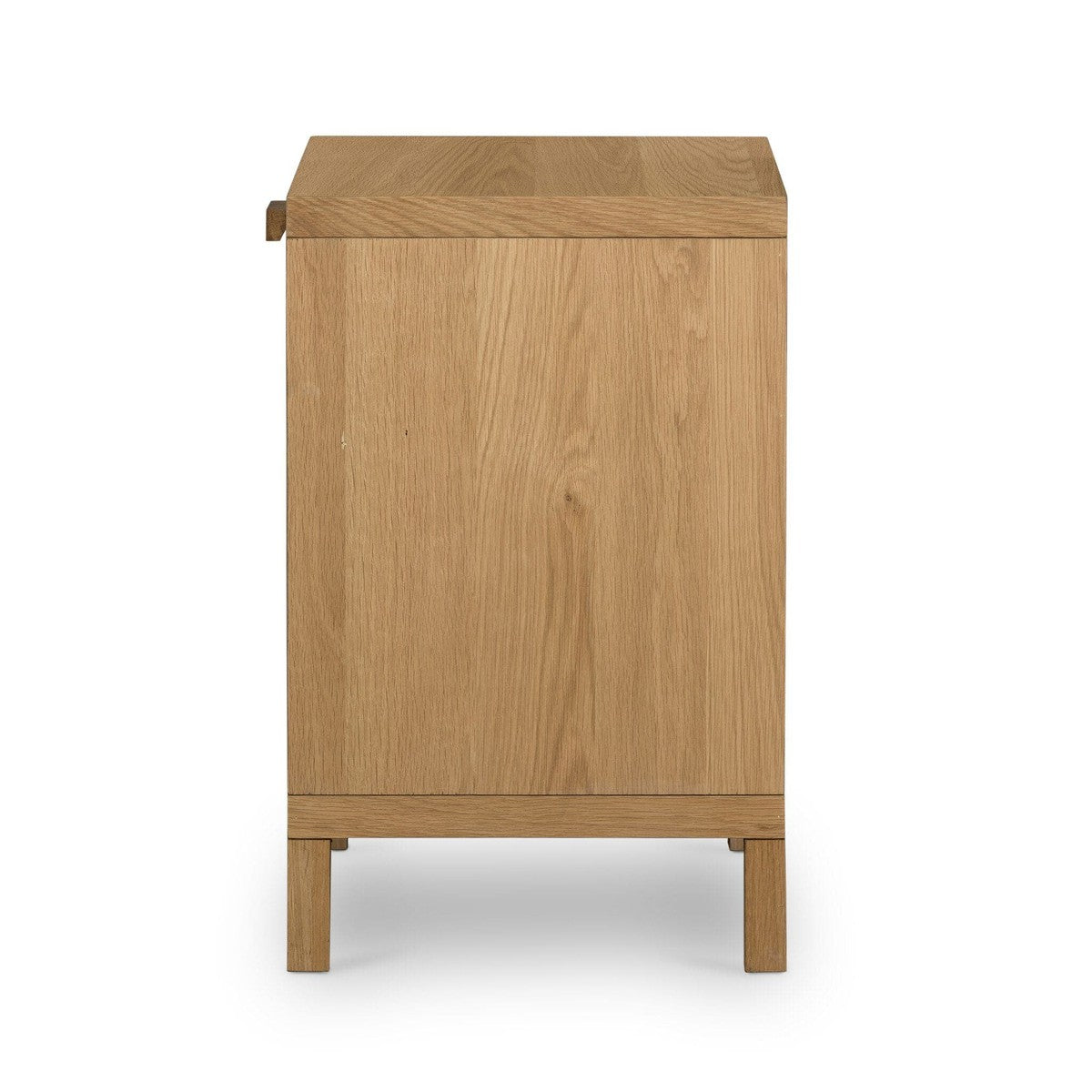 Allegra Nightstand - Honey Oak Veneer