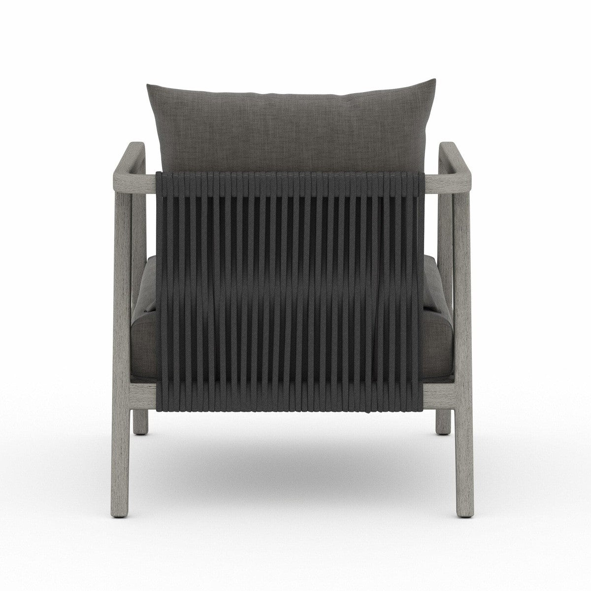 Numa Outdoor Chair - Weathered Grey - Venao Charcoal