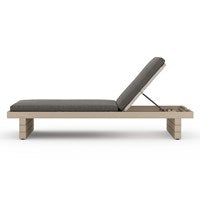 Lamar Outdoor Chaise-Four Hands-FH-223214-001-Outdoor ChaisesWashed Brown-Fsc / Grey Rope-Charcoal-14-France and Son