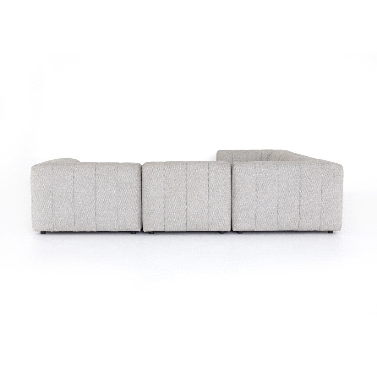 Gwen Outdoor 5-Piece Sectional - Faye Ash