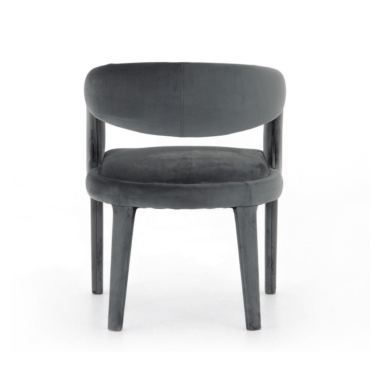 Hawkins Dining Chair - Charcoal Velvet