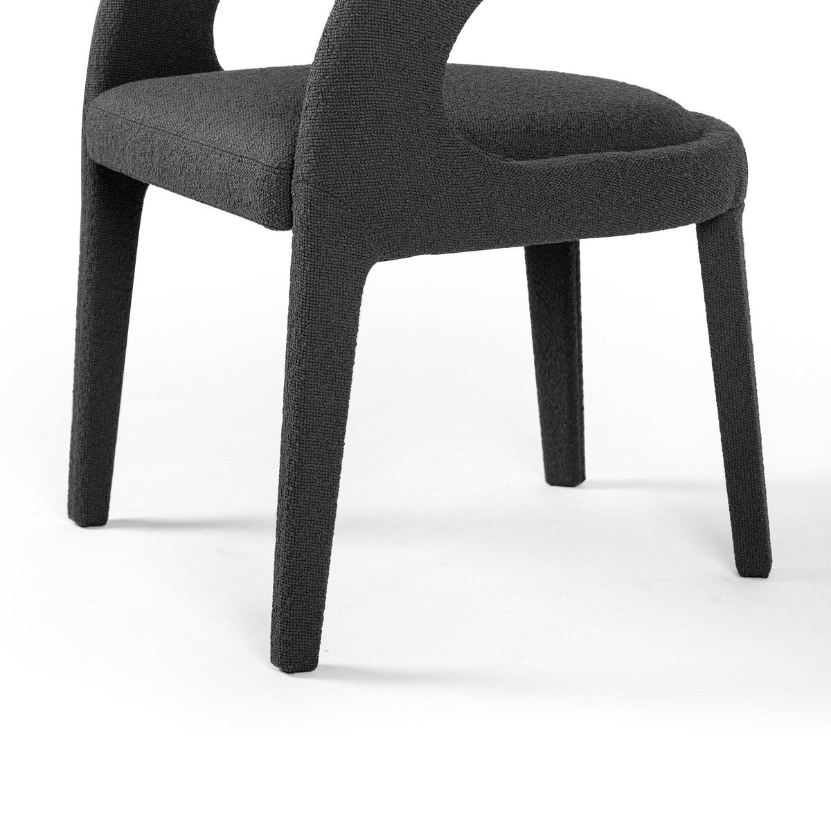 Hawkins Dining Chair - FIQA Boucle Charcoal