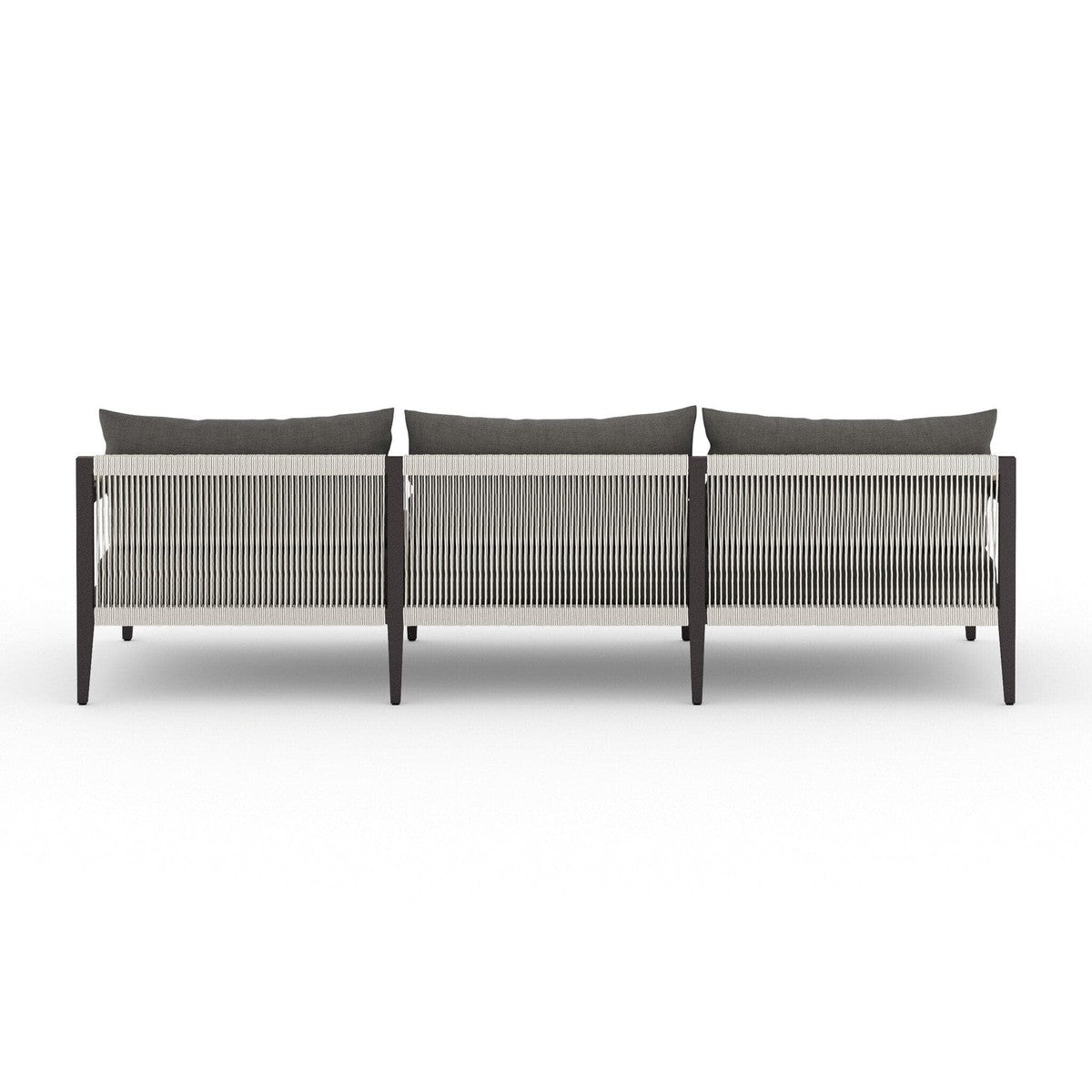 Sherwood Outdoor Sofa, Bronze - Venao Charcoal