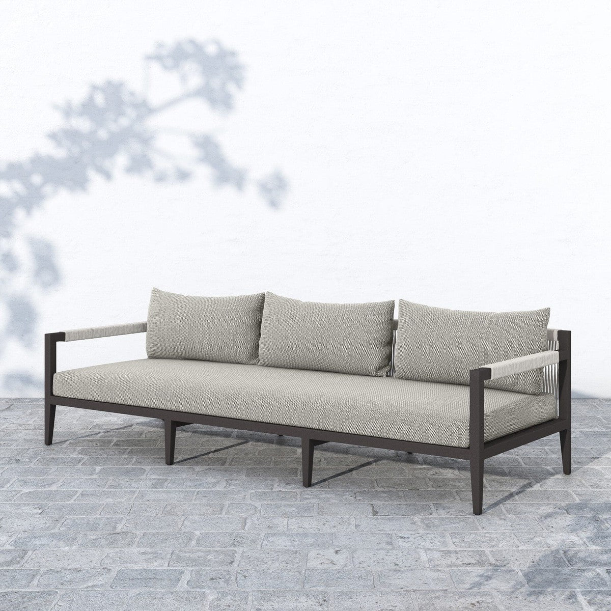 Sherwood Outdoor Sofa, Bronze - Faye Ash