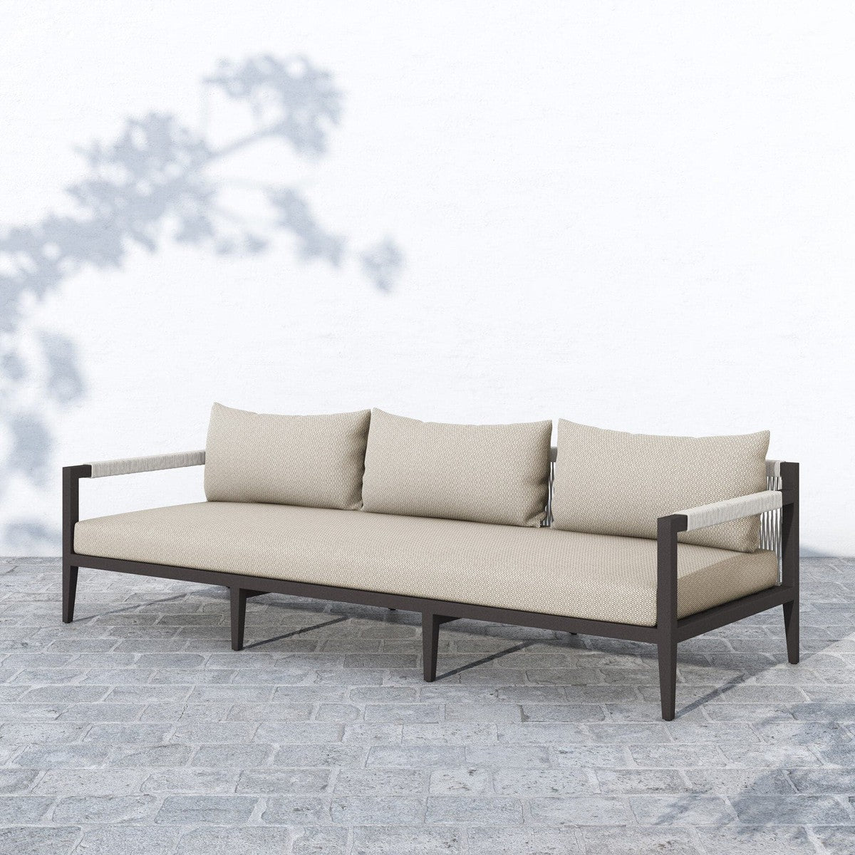 Sherwood Outdoor Sofa, Bronze - Faye Sand