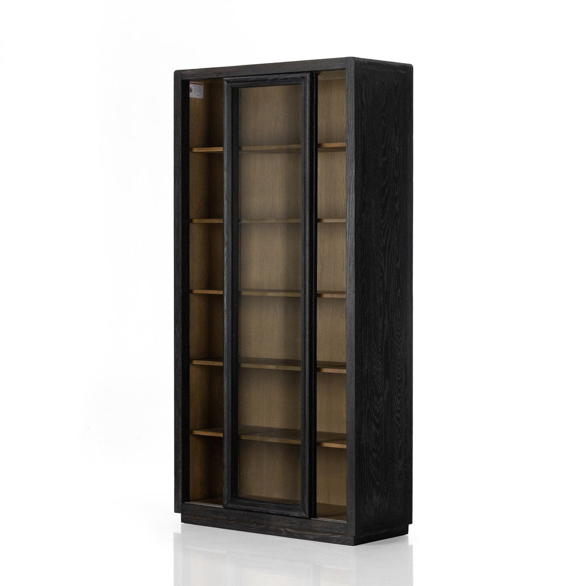 Normand Cabinet - Distressed Black Oak