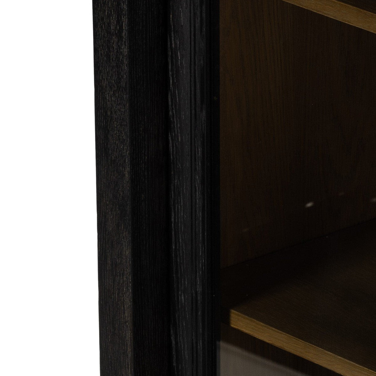 Normand Cabinet - Distressed Black Oak