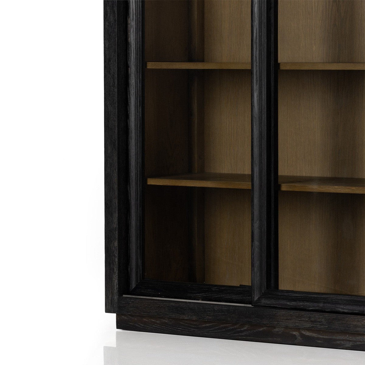 Normand Cabinet - Distressed Black Oak