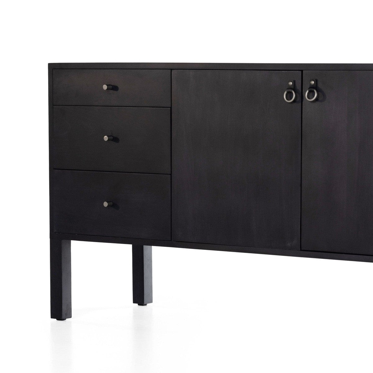 Isador Sideboard - Black Wash Poplar