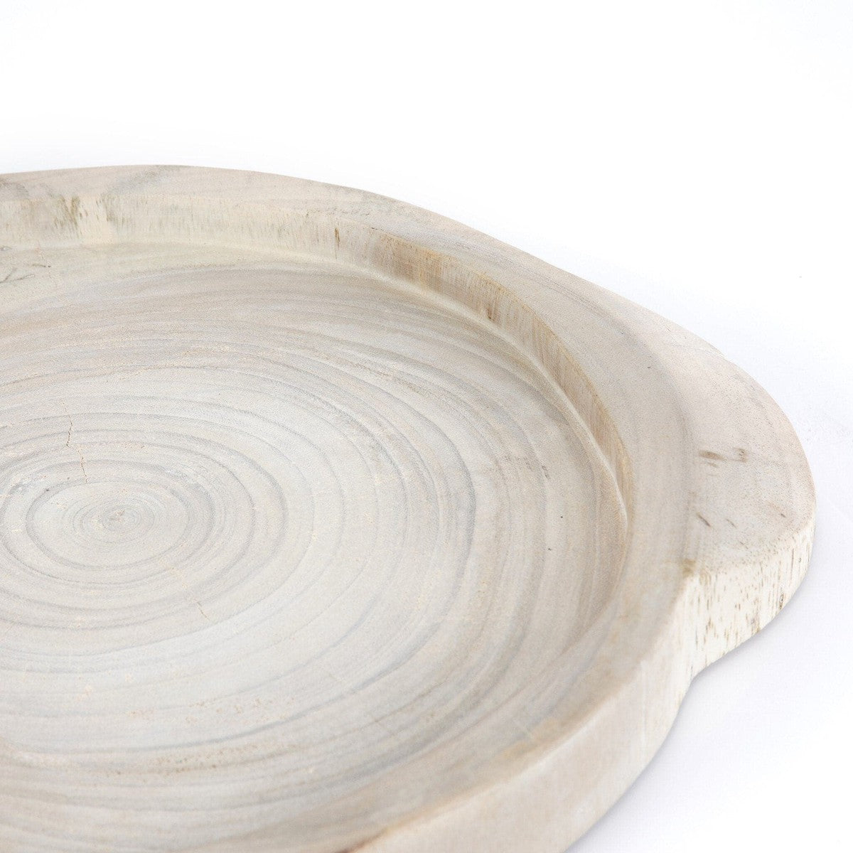 Tadeo Round Tray - Ivory