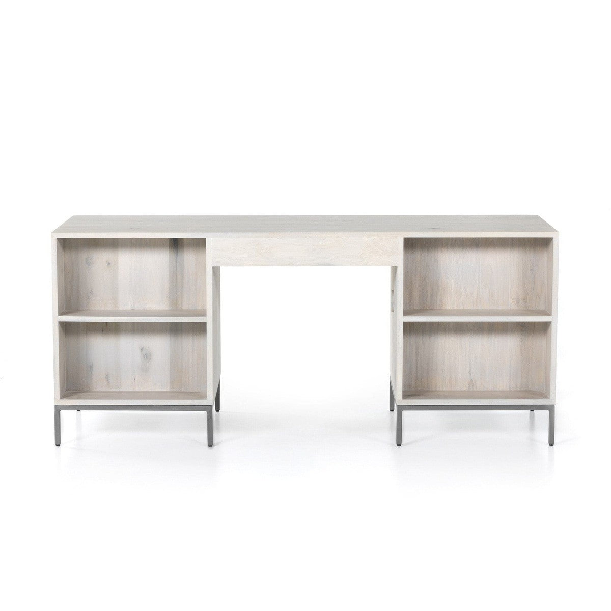 Trey Executive Desk - Dove Poplar