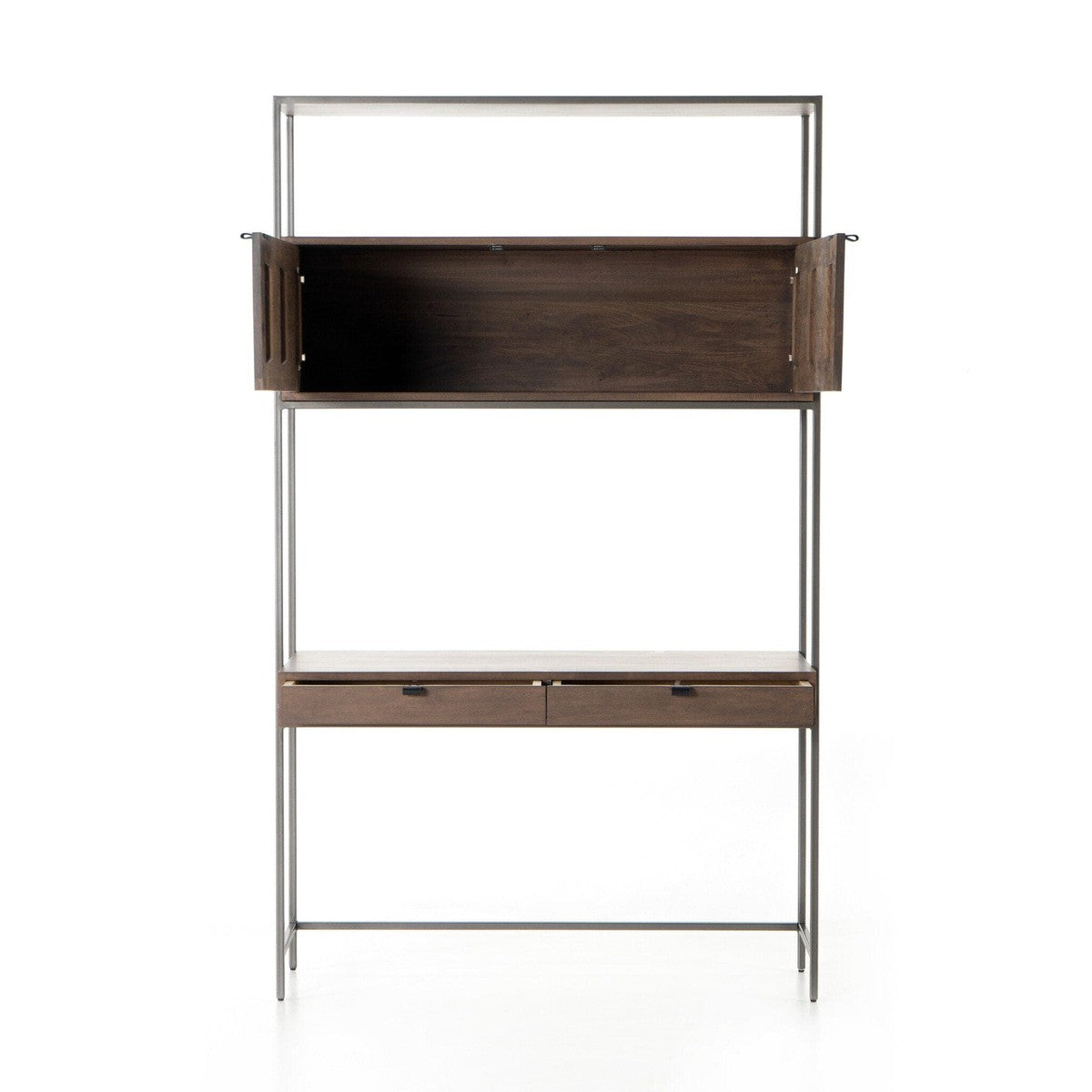 Trey Modular Wall Desk - Auburn Poplar